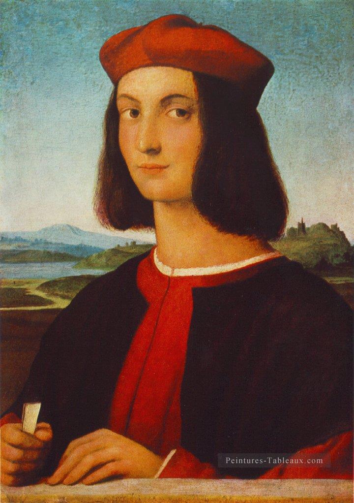 Portrait de Pietro Bembo Renaissance Raphaël Peintures à l'huile